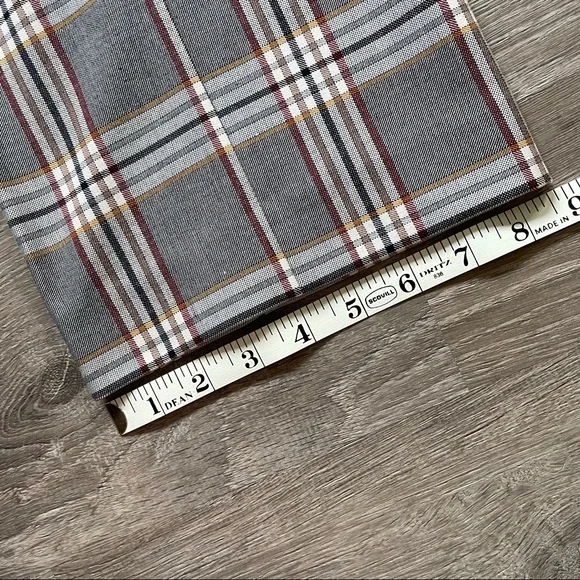 *J Crew Peyton Pant in Bronzed Ochre Rust Plaid - Picture 10 of 12